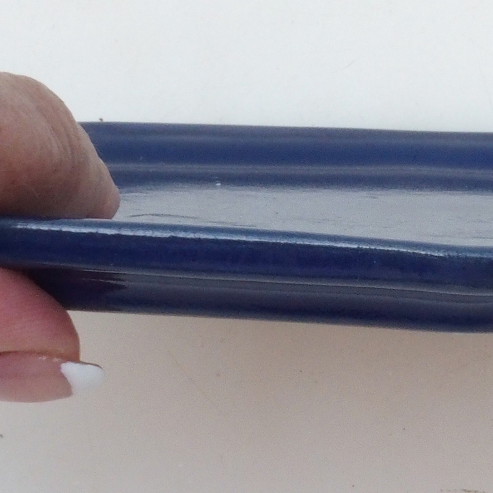 Keramikschale H51 – 18,5 x 14,5 x 1 cm – blau