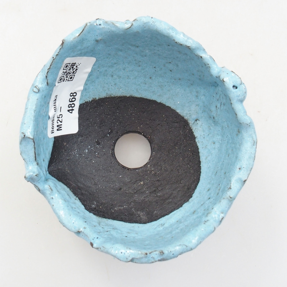 Keramikschale 9 x 8,5x 6,5 cm, Farbe blau