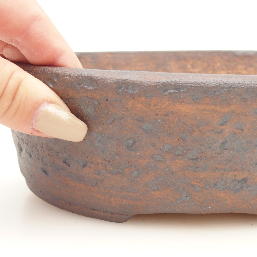 Bonsaischale 20 x 16 x 6,5 cm , Farbe braun