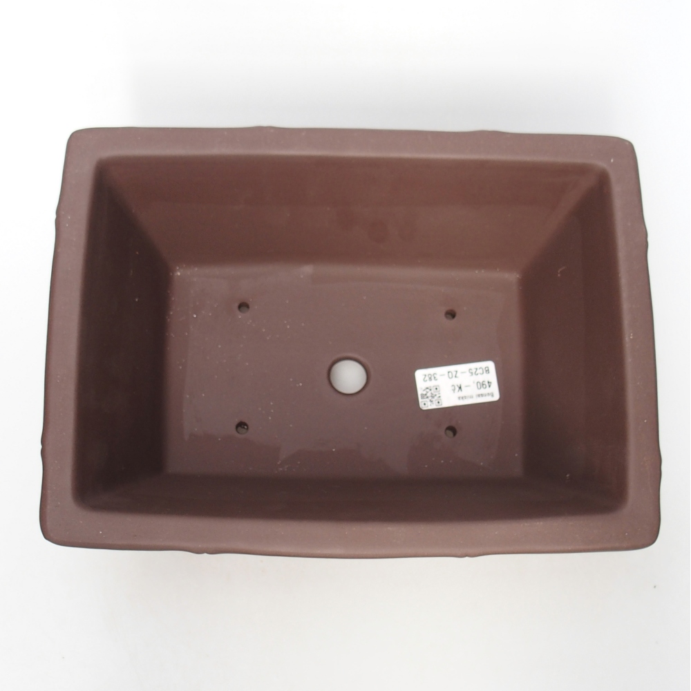 Schale 26 x 18,5 x 10 cm braun