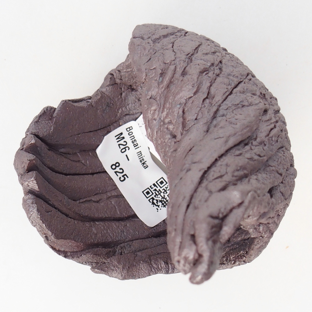 Keramikschale 9 x 8,5 x 13,5 cm , Metallic-Farbe