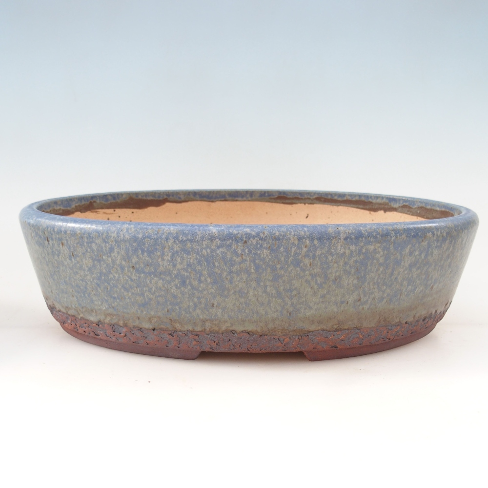 Bonsaischale 33 x 25 x 8 cm , Farbe blau