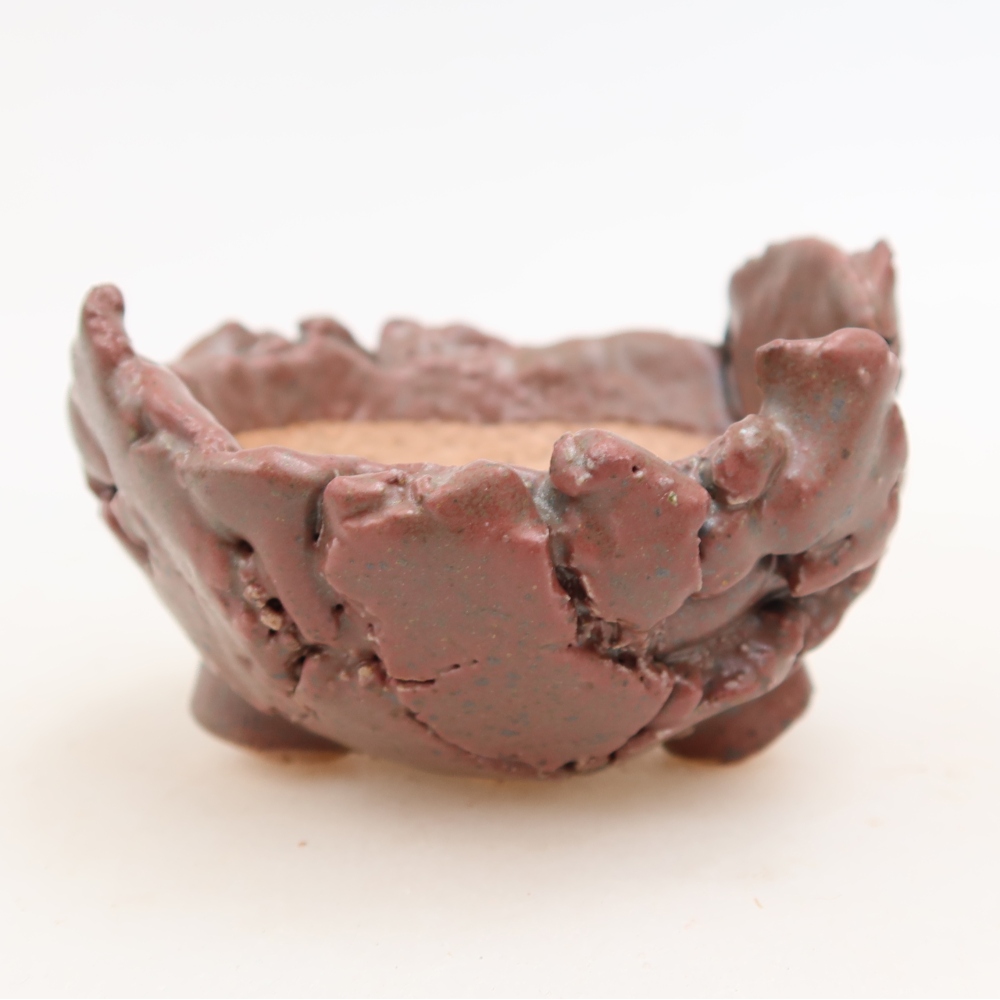 Keramik-Eierschale  9,5 x 9 x 5 cm, Farbe: Rosa