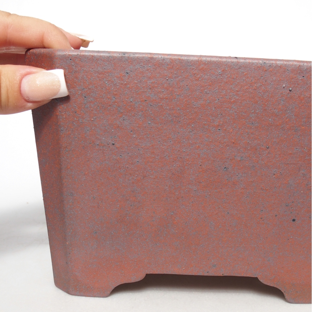 Schale 16,5 x 16,5 x 11,5 cm braun