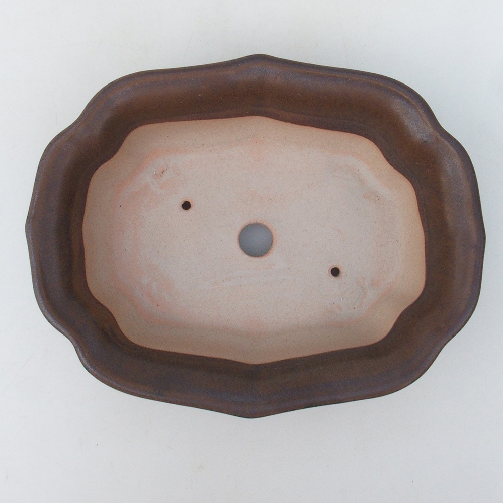 Bonsai-Schale H51 – 18 x 14 x 5 cm – braun