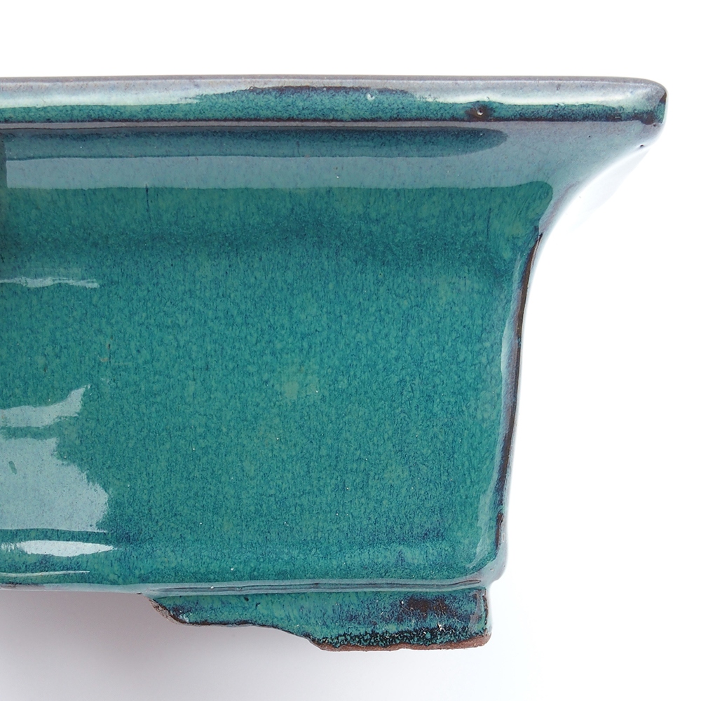 Schale 26 x 21,5 x 10 cm blau-grün
