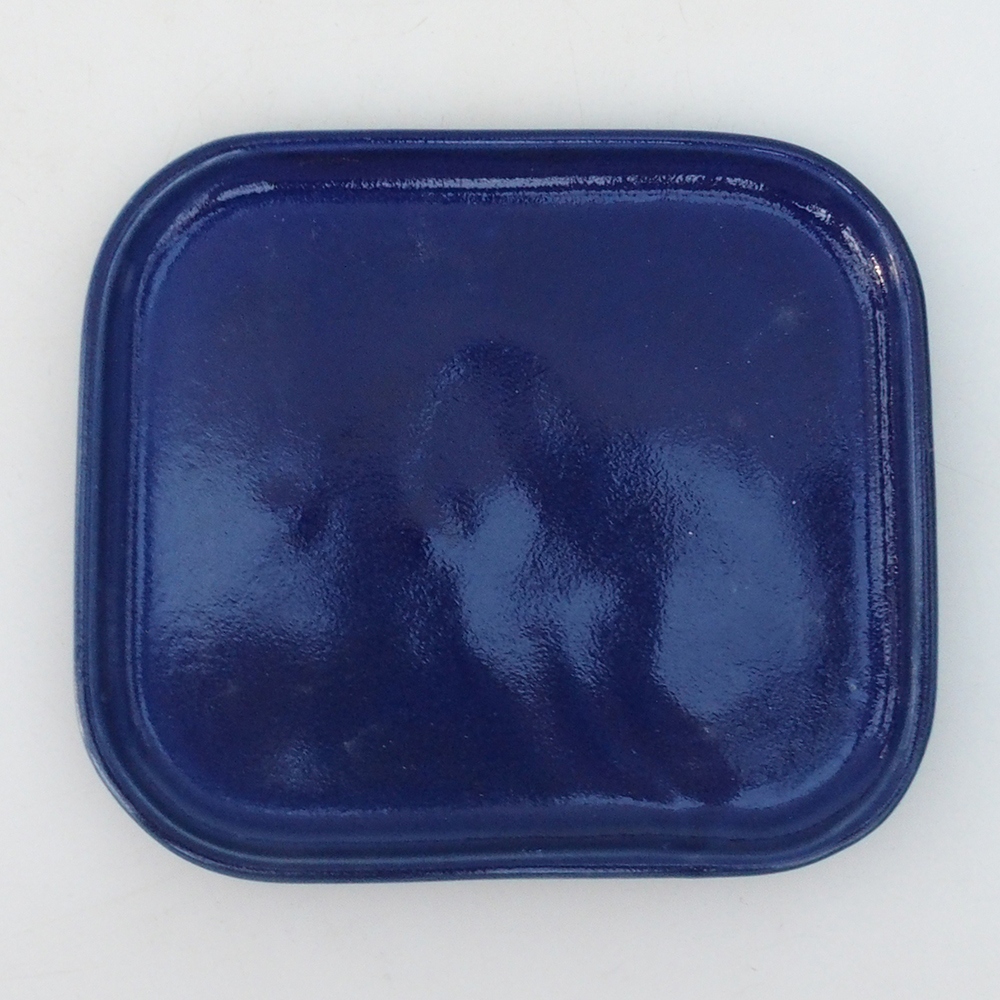 Bonsai-Schale + Unterschale H38 – 12 x 10 x 5,5 cm – blau