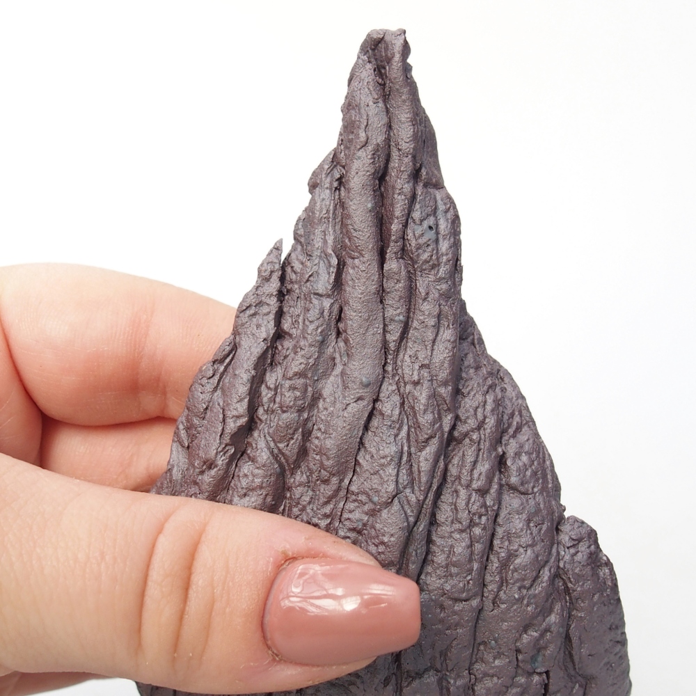 Keramikschale 9,5 x 8 x 11,5 cm , Metallic-Farbe