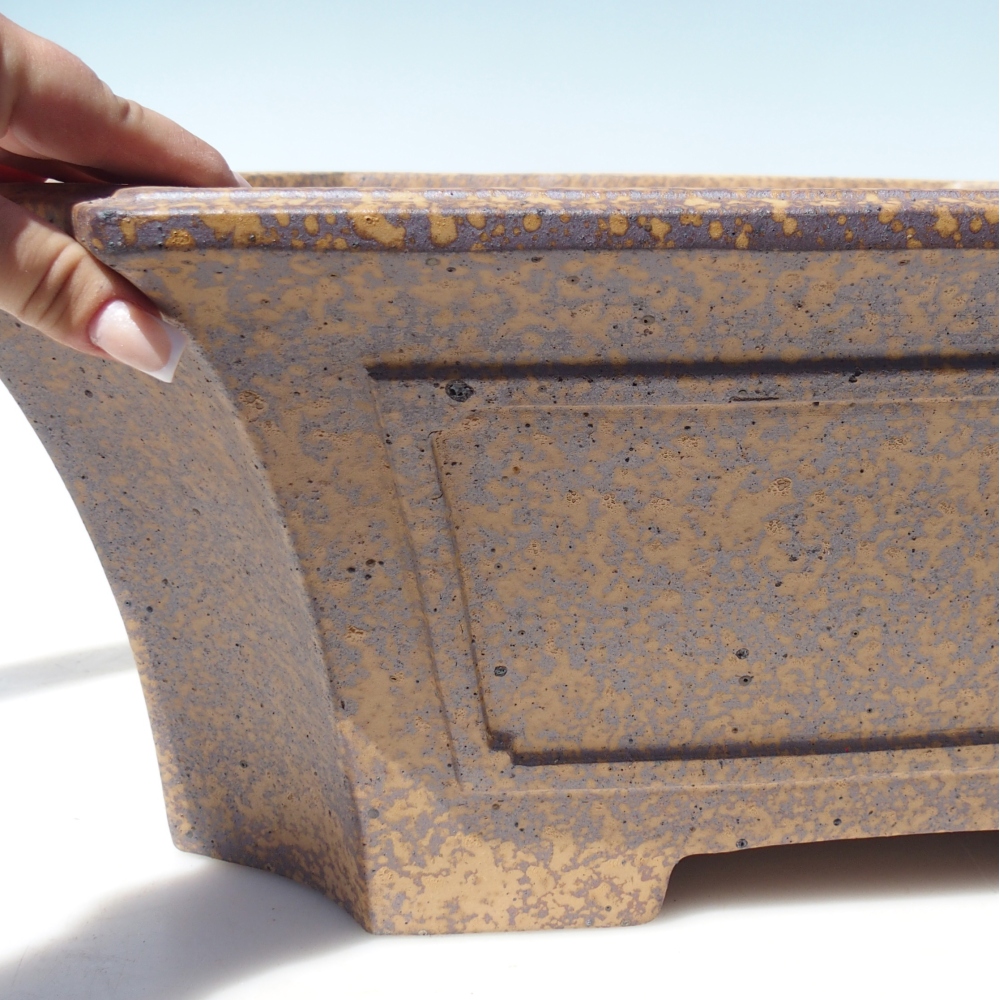 Schale 52 x 52 x 18 cm braun - NUR PERSÖNLICHE ABHOLUNG ODER PALLETTENVERKEHR