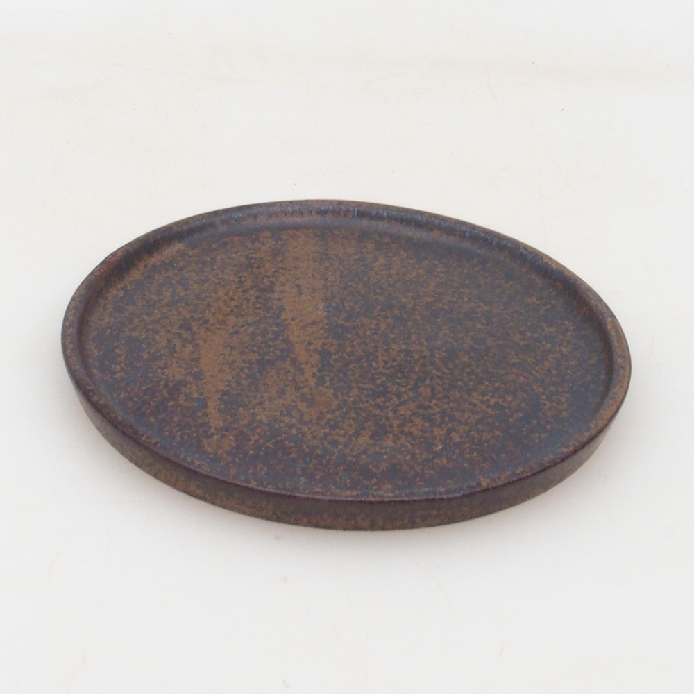 Bonsai-Schale rund D6-M – 11 x 11 x 1 cm – braun