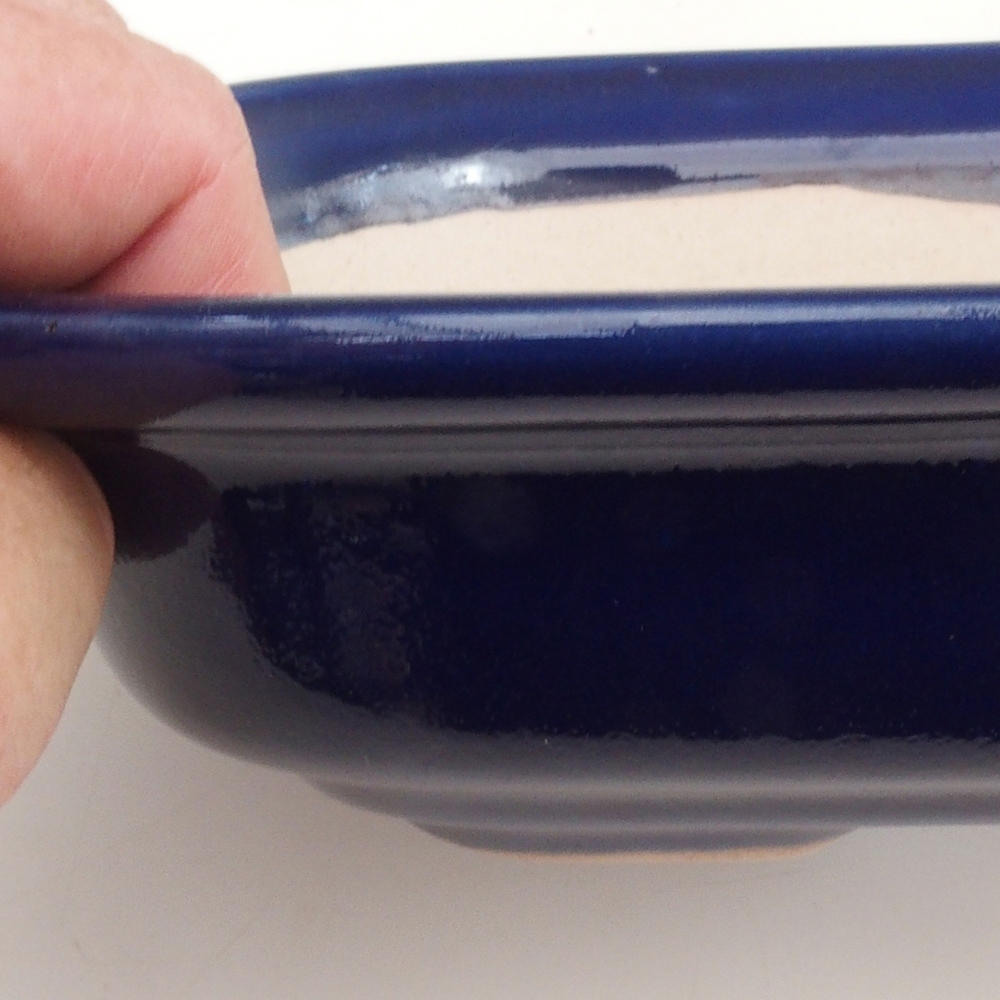 Bonsai-Schale H25 – 23 x 17 x 5,5 cm - blau