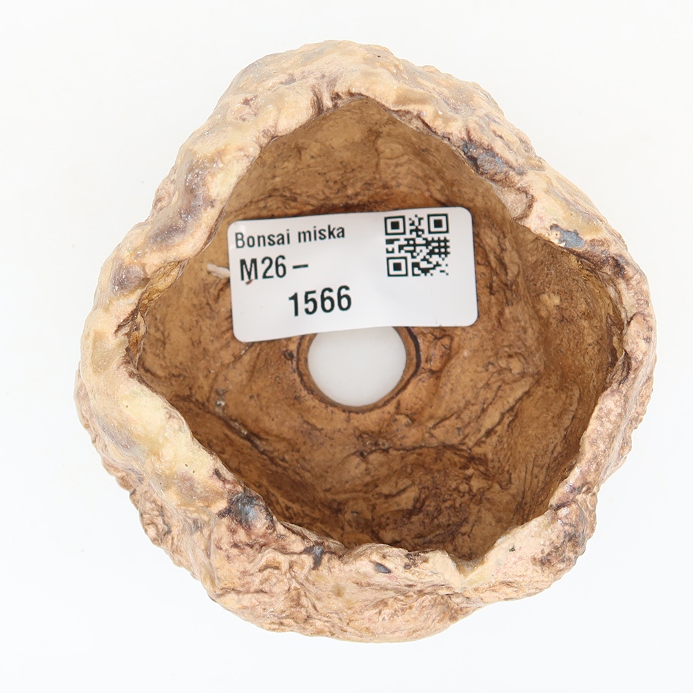 Keramikschale  6 x 5,5 x 6 cm, Farbe: braun