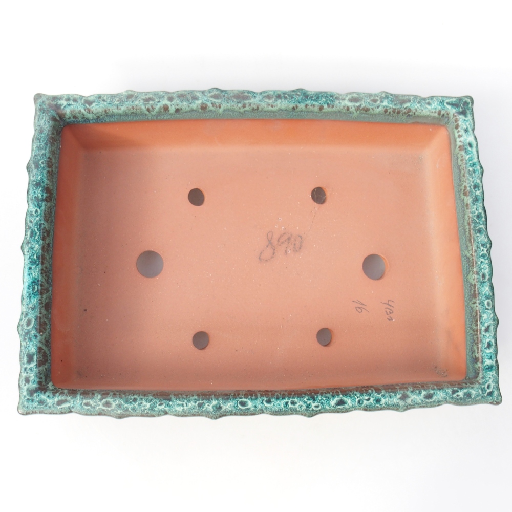 Schale 32 x 22,5 x 7 cm blau