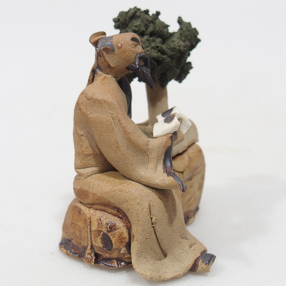 Keramik-Figur - Bonsaiista