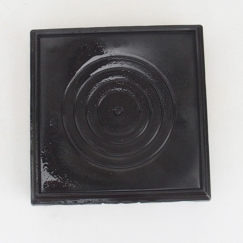 Bonsaitisch Kunststoff Quadratischer 12,5 x 12,5 x 4  cm, Farbe schwarz
