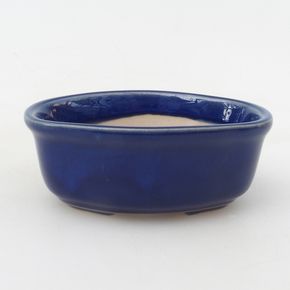 Bonsai-Schale H05 – 11 x 8 x 4 cm – blau