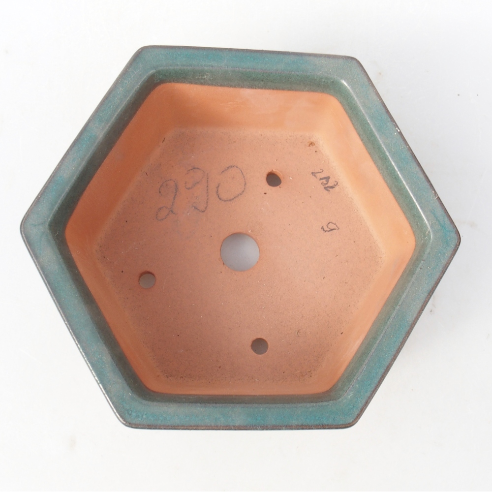 Schale 17 x 15 x 6 cm grün