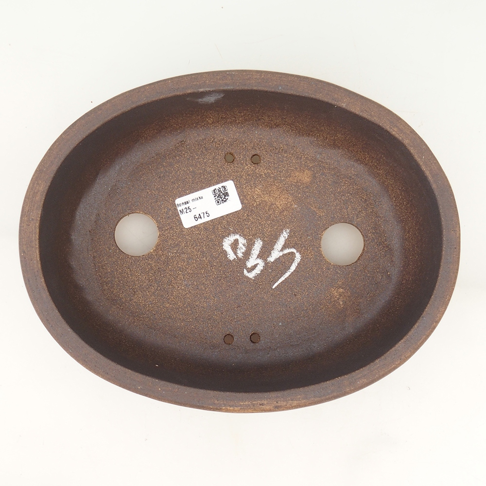 Bonsaischale 26 x 20 x 8 cm , Farbe braun