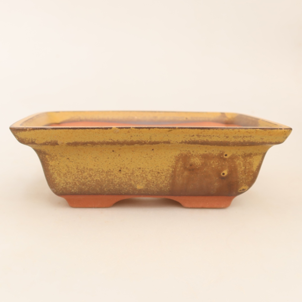 Keramikschale  14,5 x 10 x 5 cm, Farbe: Gelb