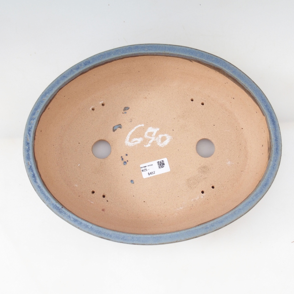 Bonsaischale 33 x 26 x 8 cm , Farbe blau