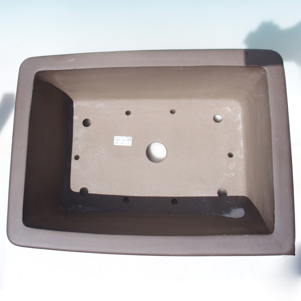 Schale 51 x 37,5 x 19,5 cm braun - NUR PERSÖNLICHE ABHOLUNG ODER PALLETTENVERKEHR