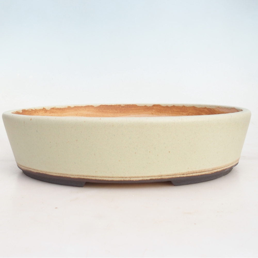 Bonsaischale 39 x 31,5 x 9 cm , Farbe grün