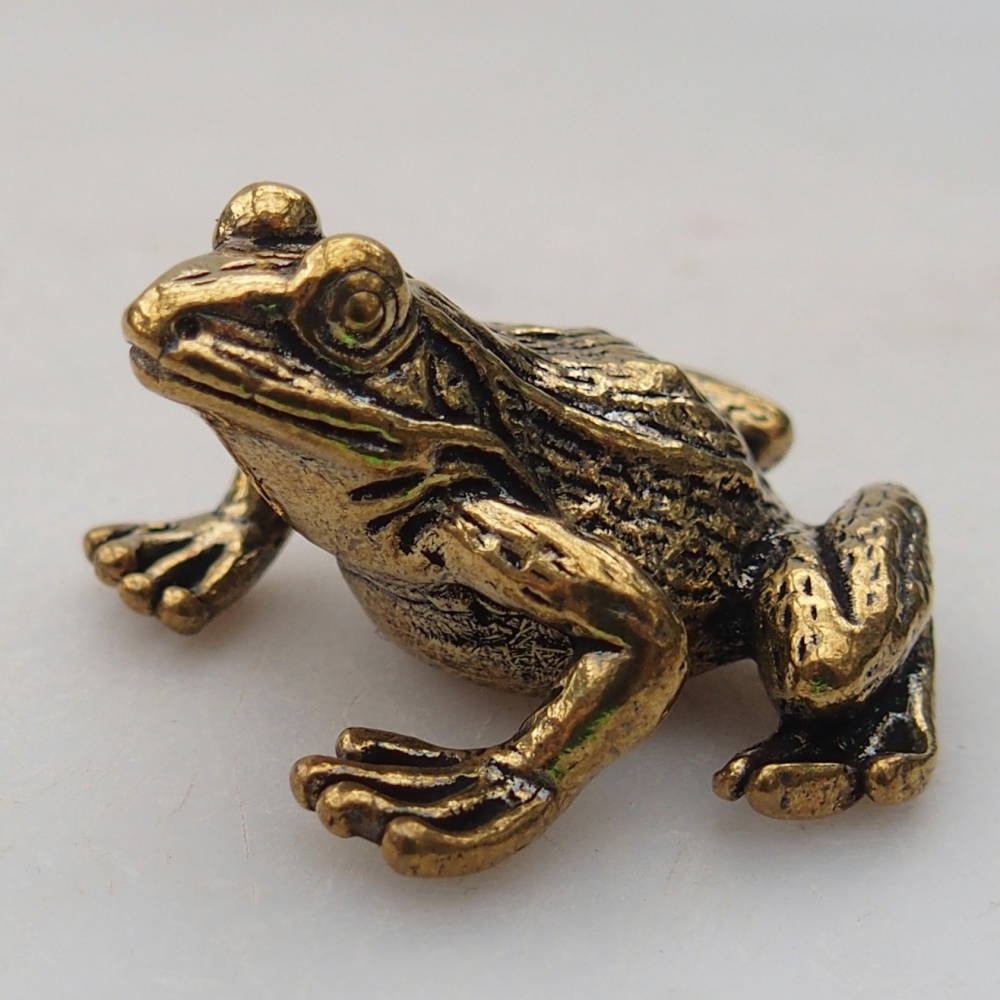 Metallfigur – Frosch