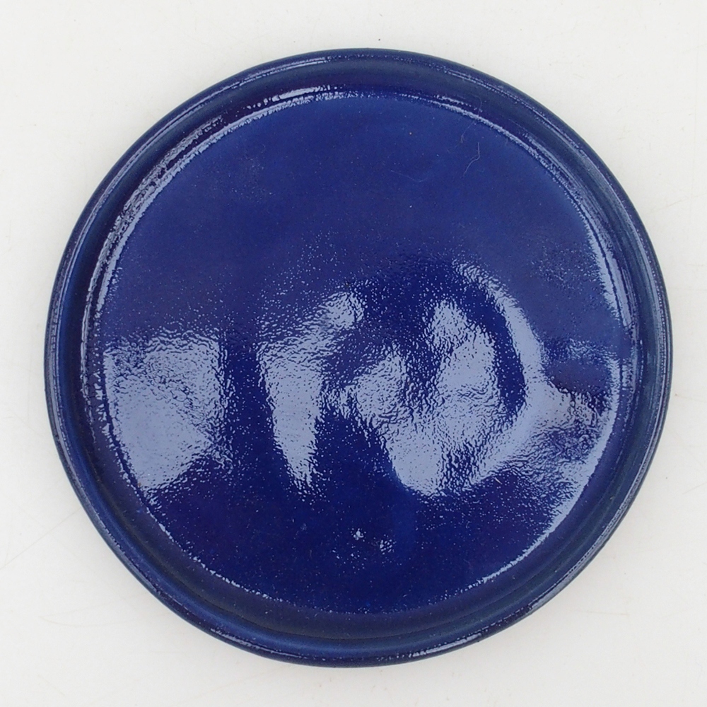 Bonsai-Schale rund D6-M – 11 x 11 x 1 cm – blau