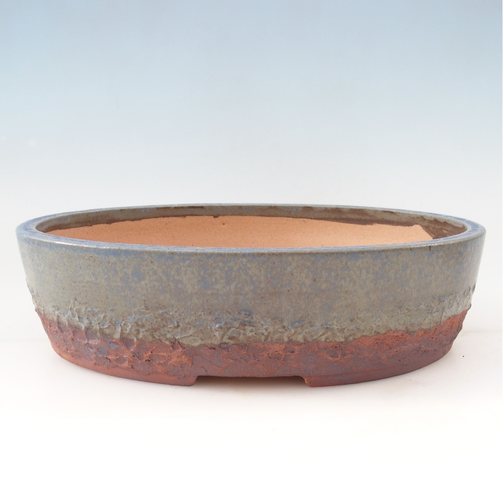 Bonsaischale 32,5 x 25,5 x 8,5 cm , Farbe blau