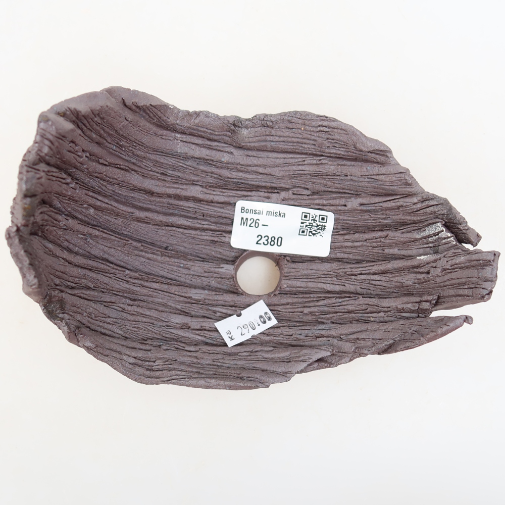 Keramikschale  14,5 x 11 x 12,5 cm, Farbe: braun