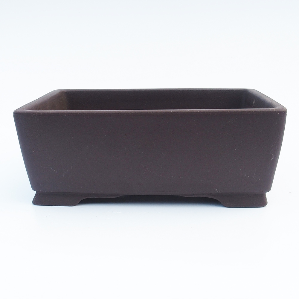 Schale 26 x 19 x 10 cm braun
