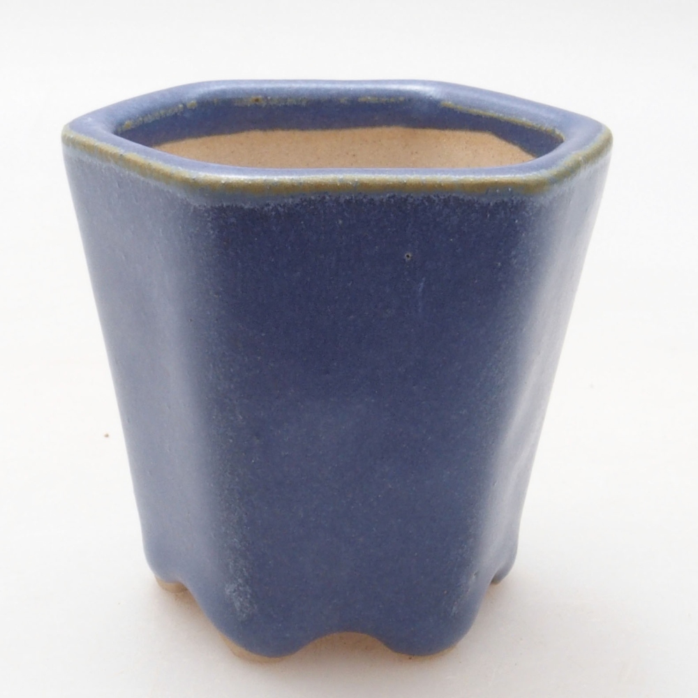 Mini-Bonsaischale 5 x 5 x 5 cm, Farbe blau