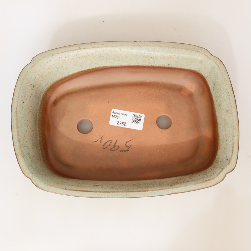 Keramikschale  24 x 17 x 6 cm, Farbe: Beige
