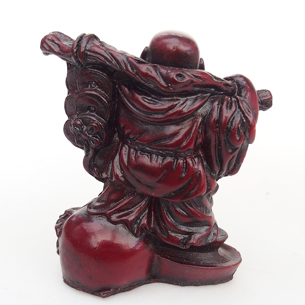 Roter Buddha