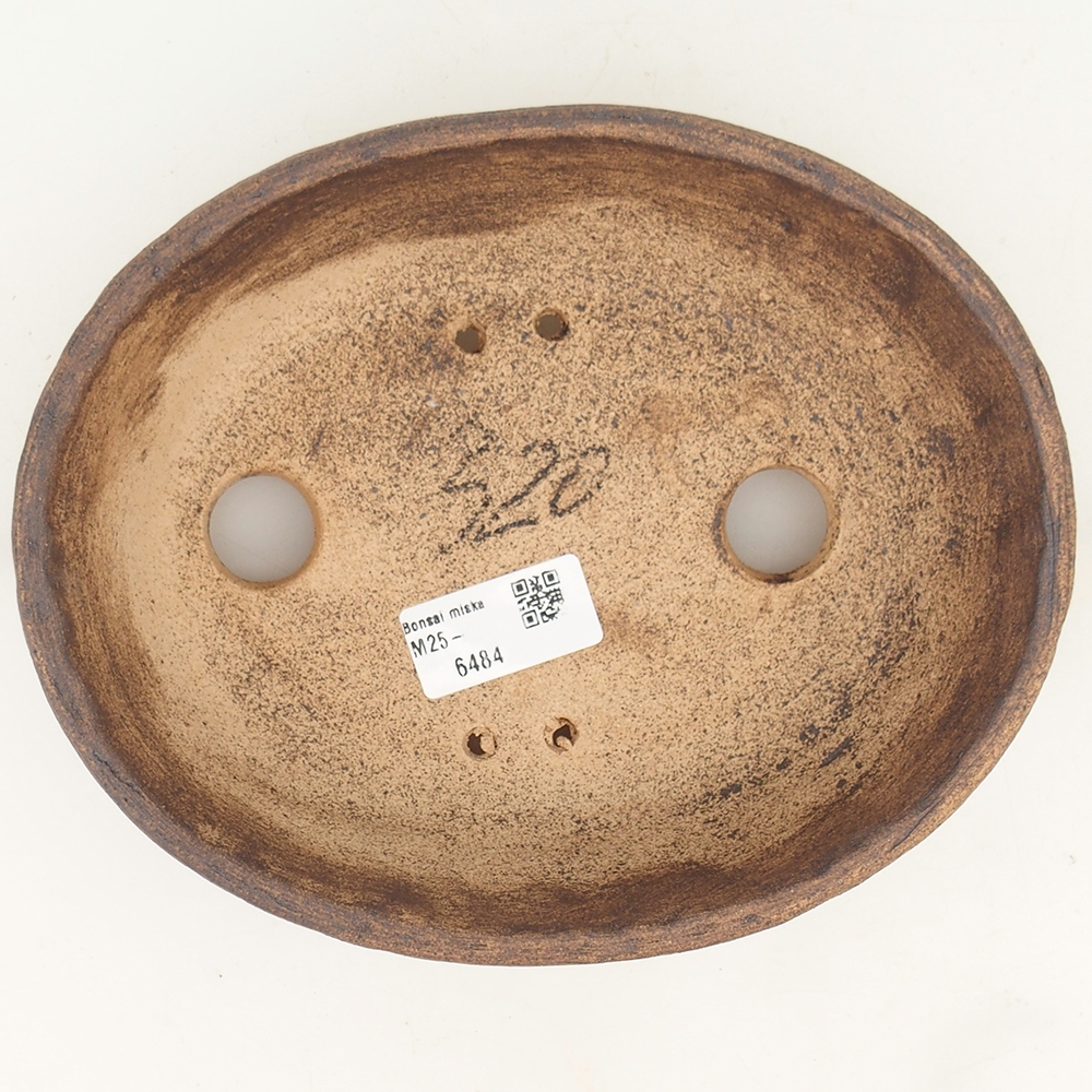 Bonsaischale 20 x 16 x 6 cm , Farbe braun