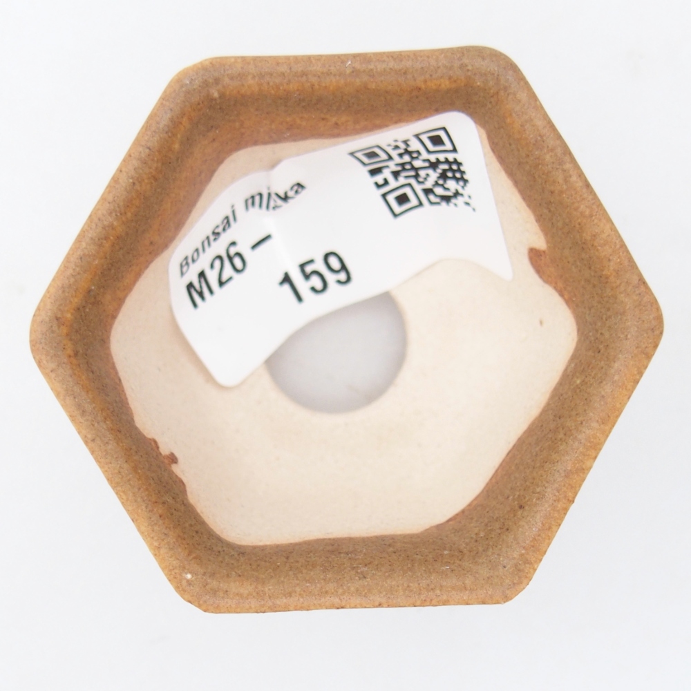 Mini-Bonsaischale 5,5 x 5 x 3 cm, braun