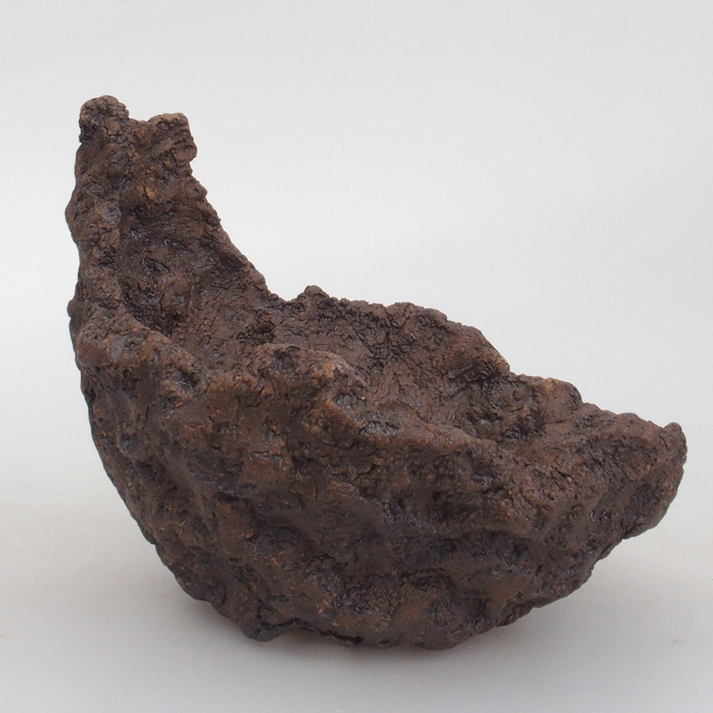 Keramikschale 13 x 10,5 x 12,5 cm, braun Farbe
