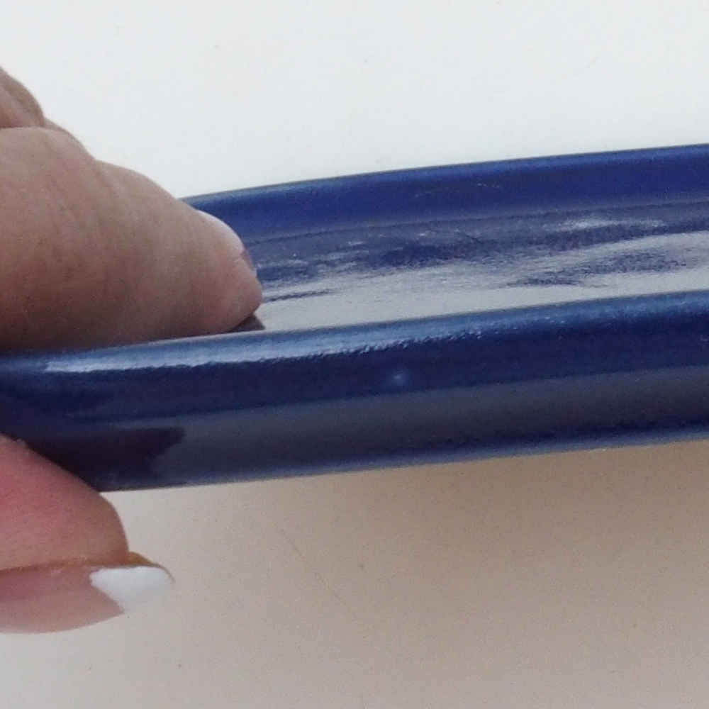 Keramikschale H38 (12 x 11 x 1 cm) – blau