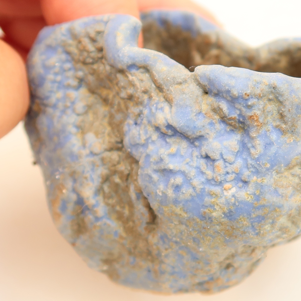 Keramikschale  5,5 x 3,5 x 5 cm, Farbe: Blau