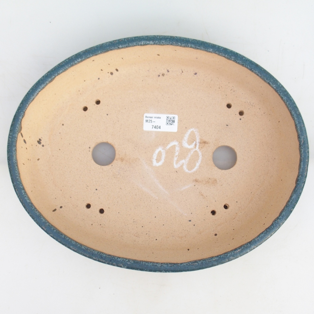 Bonsaischale 32,5 x 25,5 x 7,5 cm , Farbe blau