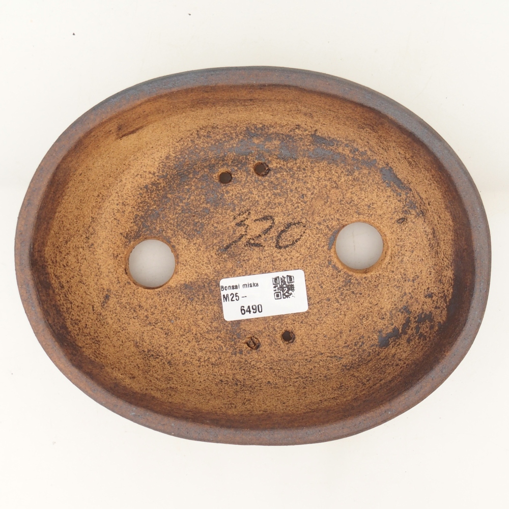 Bonsaischale 20 x 16 x 6 cm , Farbe braun