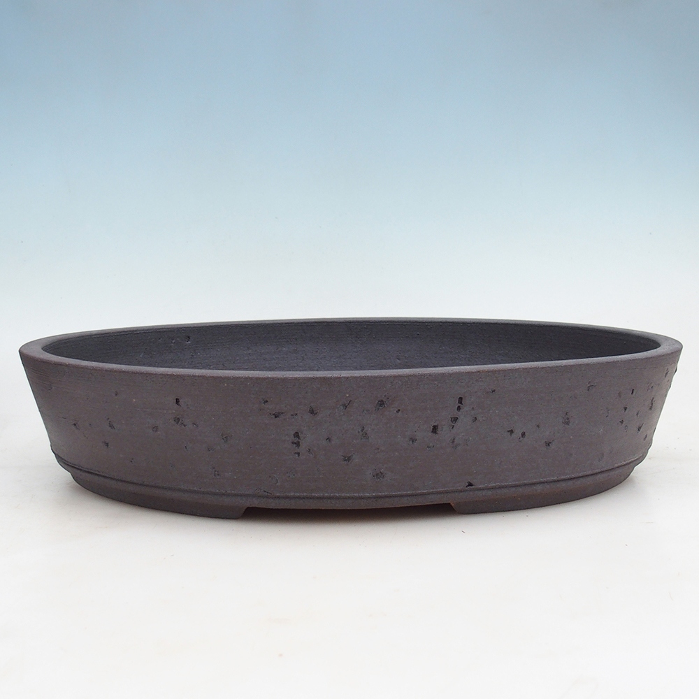 Bonsaischale 39 x 31,5 x 7,5 cm , Farbe braun