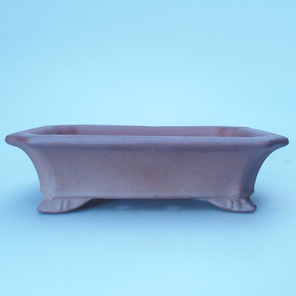 Schale 21 x 15 x 5,5 cm braun