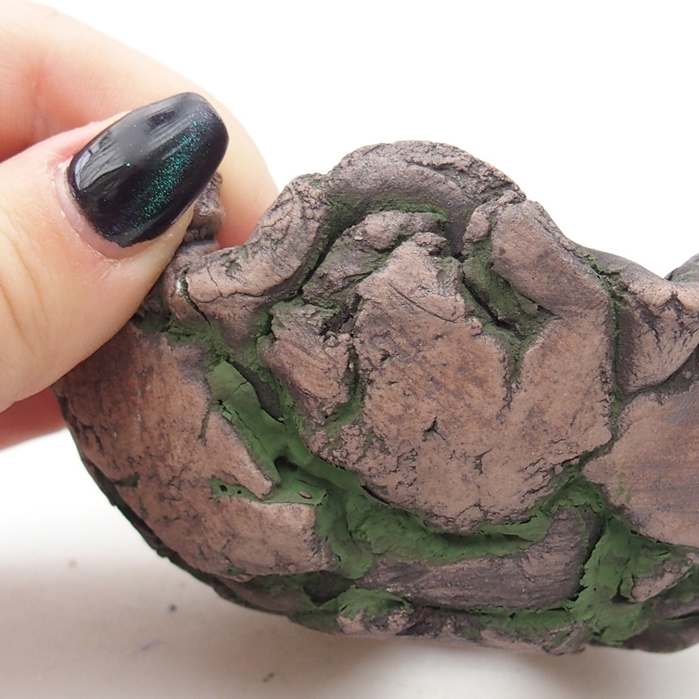 Keramikschale 10 x 9 x 5,5 cm, Farbe grün