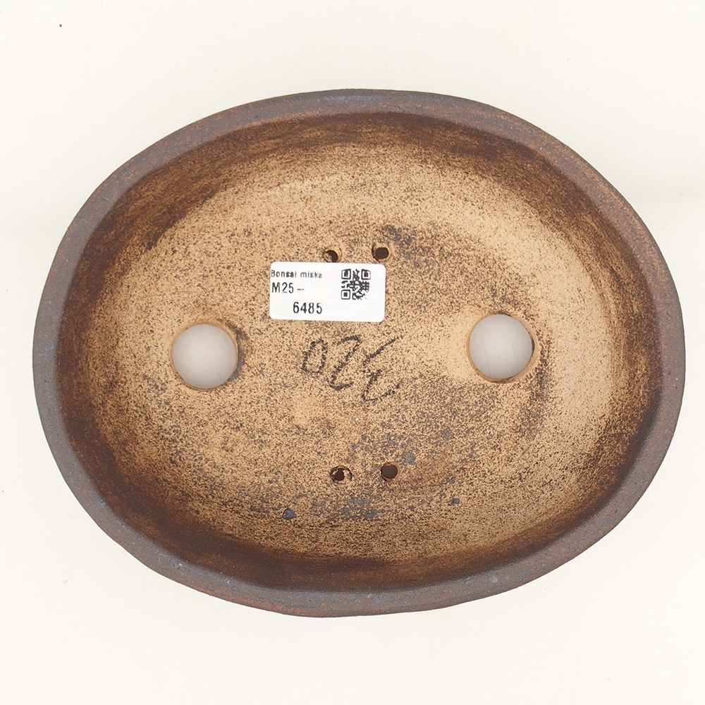 Bonsaischale 20 x 16 x 6 cm , Farbe braun