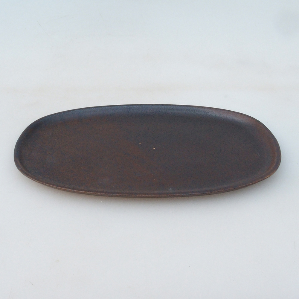 Keramikschale H15 25 x 15 x 1 cm – braun