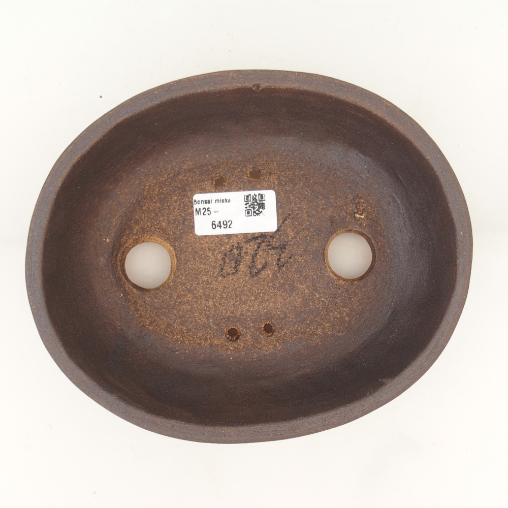 Bonsaischale 19,5 x 16 x 6 cm , Farbe braun