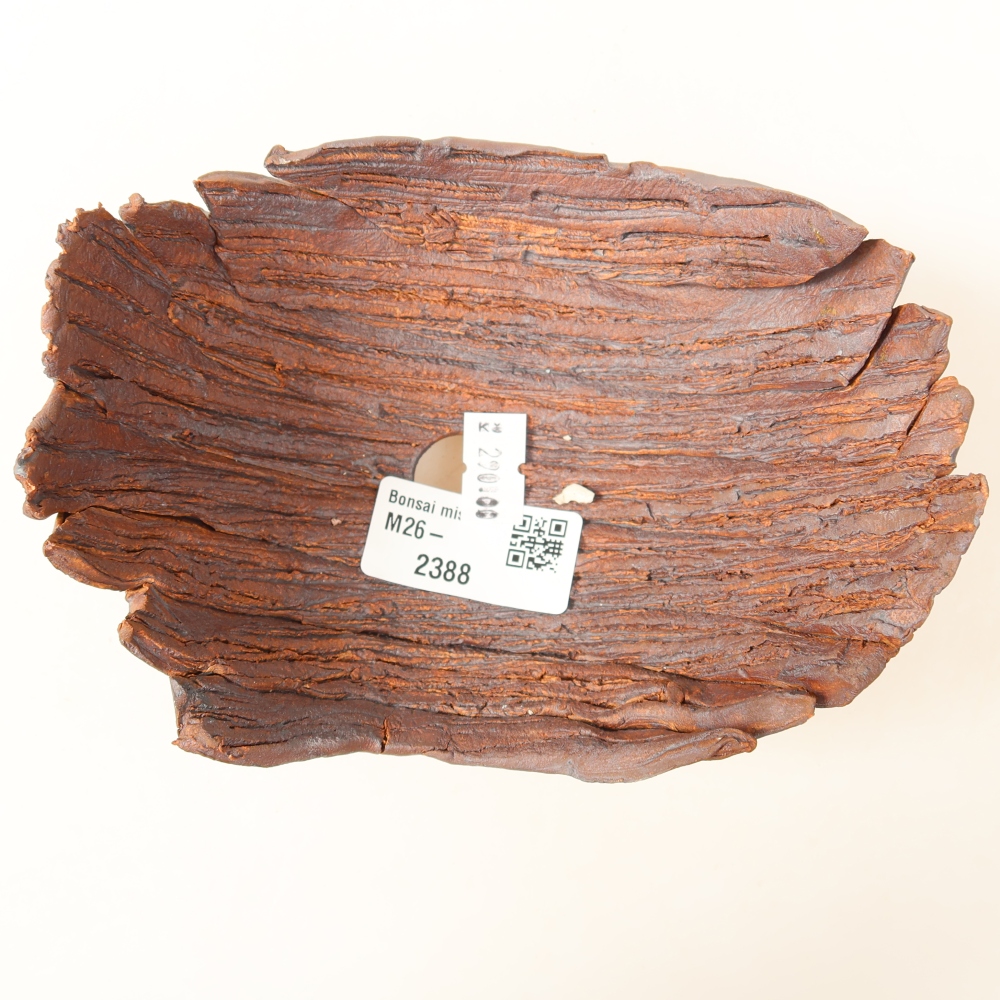 Keramikschale  15 x 11 x 7,5 cm, Farbe: braun