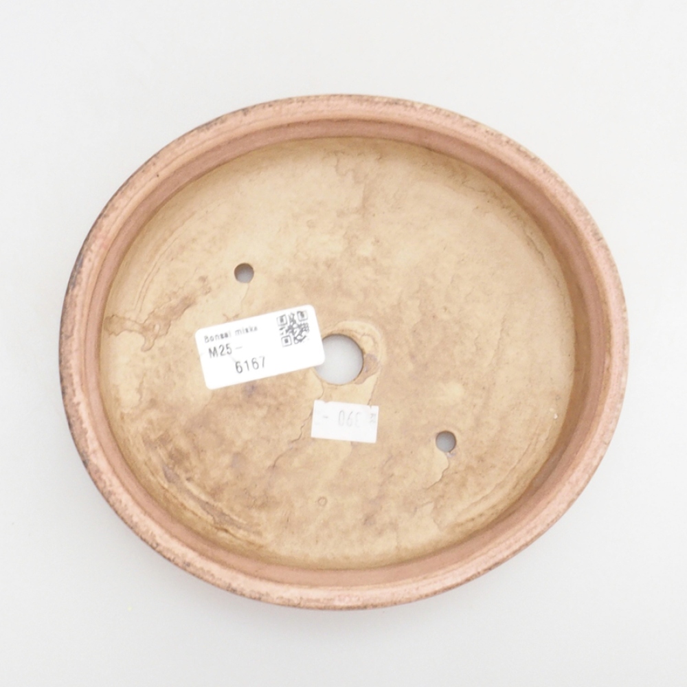 Bonsaischale aus Keramik 17 x 15 x 4 cm, Farbe rosa
