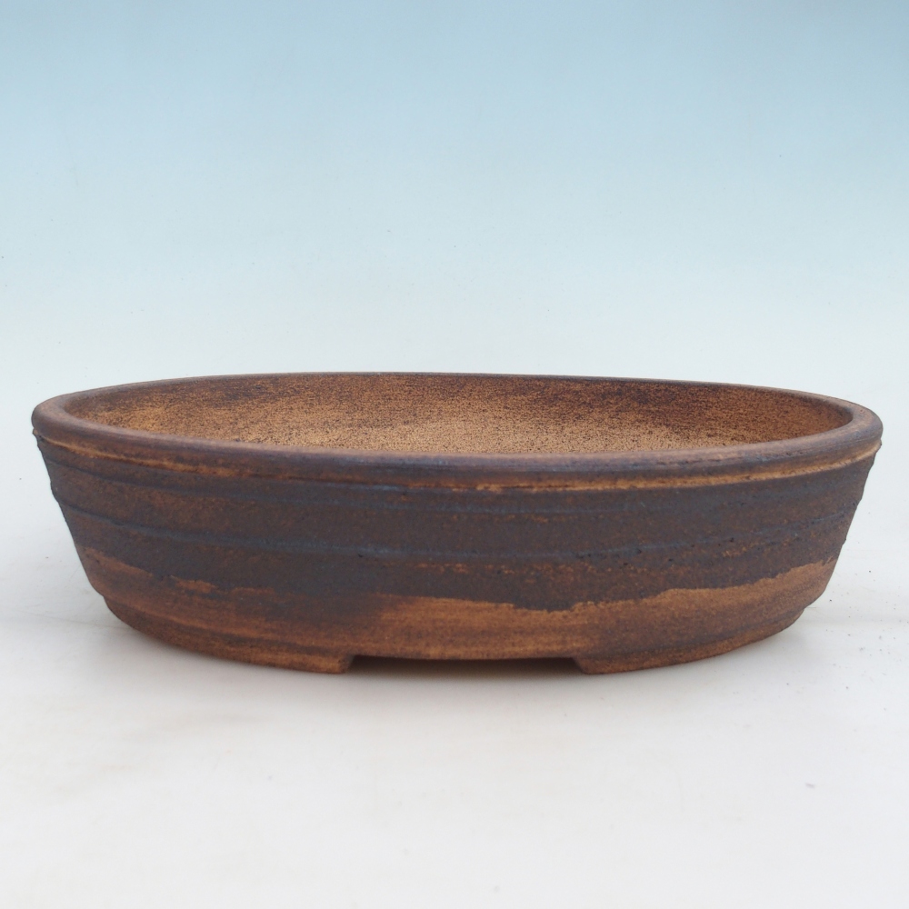 Bonsaischale 32,5 x 26 x 7,5 cm , Farbe braun